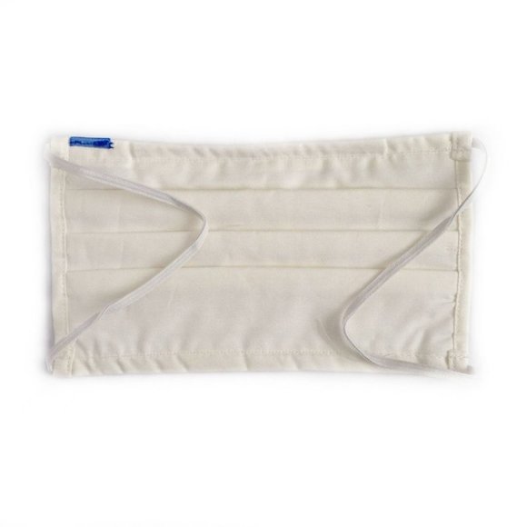 NEW! 2 PACK Cloth Face Mask - White and Peach - Picture 6 of 7